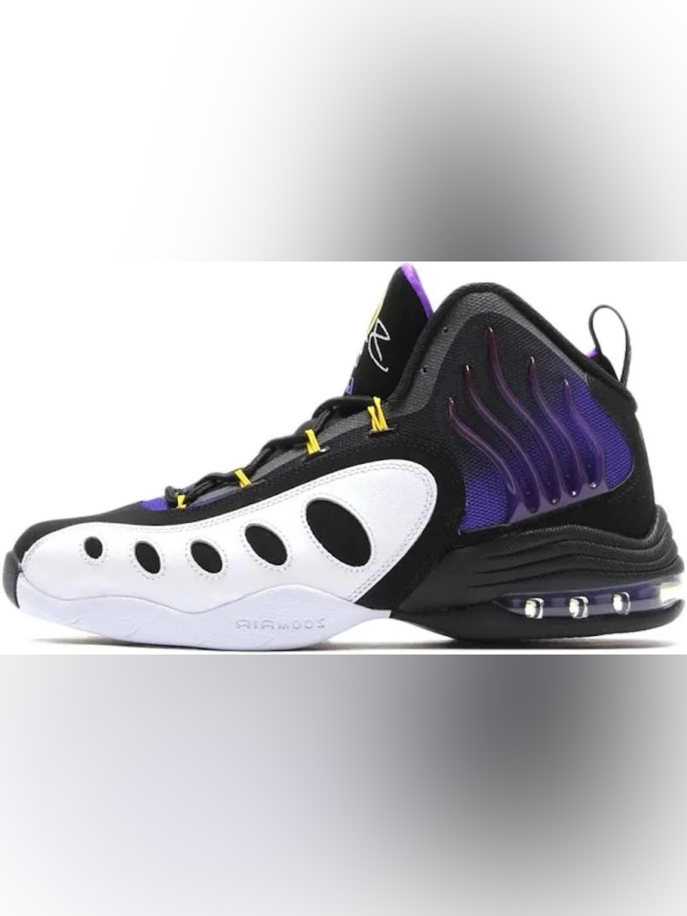 Nike Sonic Flight Venom Gary Payton Black Purple GP20 Men’s US 11 Sneakers Shoes - Picture 5 of 14